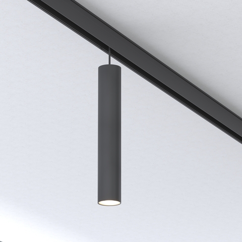 Магнитный трековый светильник Slim Magnetic P01 6W 4200K (черный) 85014/01