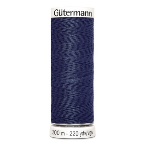 Нить Sew-All 200 м, Gutermann, 537 т.серо-синий джинс