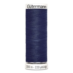 Нить Sew-All 200 м, Gutermann, 537 т.серо-синий джинс