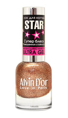 Alvin D`or Лак для ногтей STAR Супер блеск тон 6129  15мл