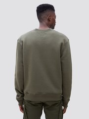 Свитшот Alpha Industries Basic Logo Sweatshirt (Зеленый)