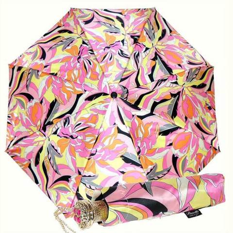 Зонт складной женский Pasotti 5G248-1 Oro Fuxia