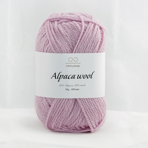 Пряжа Infinity Alpaca Wool 5002 сирень