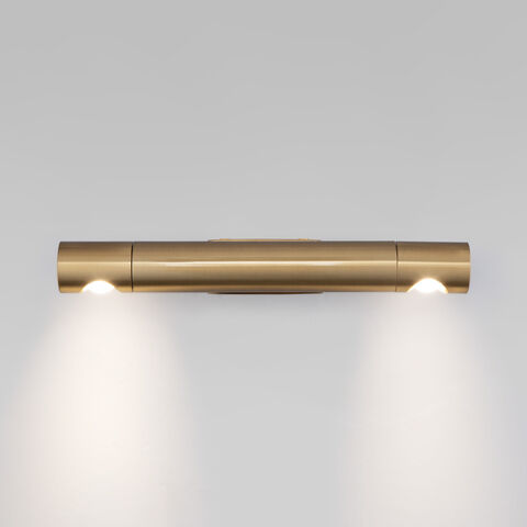 Настенный светодиодный светильник Eurosvet Tybee 40161 LED латунь