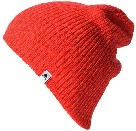 Картинка шапка Burton all day lng beanie Flame Scarlet - 1