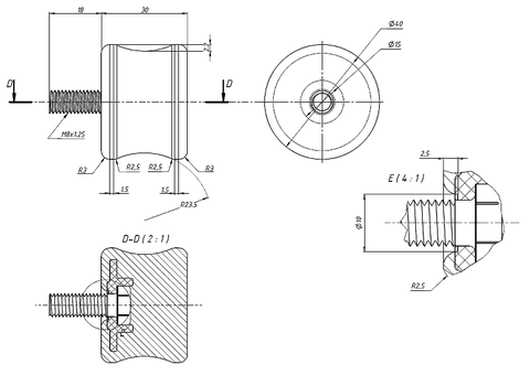 Комплект виброопор для кондиционера RF-V120K