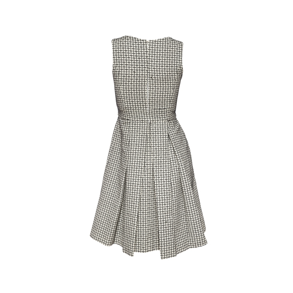 Женственное платье из хлопка от Chanel, 36 размер.