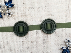 Пуговицы, канада, d 2,7 см, хаки