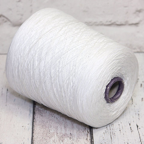 Хлопок 100% TESSILI BRESCIANE / OSLO GASATO 8/50 белоснежный