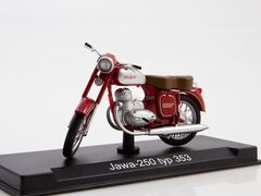 Motorcycle Jawa-250 typ 353 red 1:24 Our Motorcycles Modimio Collections #13