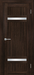 Дверь PSL- 5 / Цвет Сан-ремо шоколад / белый сатинат / Двери PROFILO PORTE