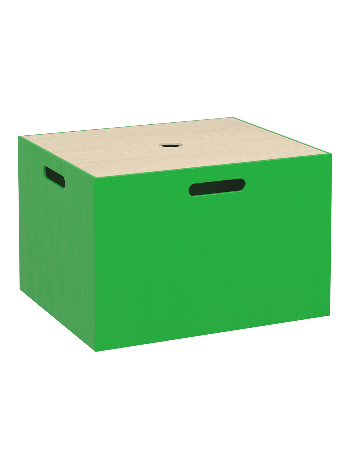 ЭКО-контейнер с крышкой, зеленый/ Игротека