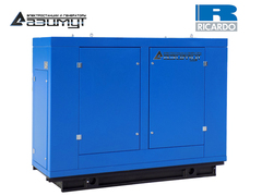 Дизельный генератор Азимут АД-32С-Т400-1РПМ19 Ricardo в капоте