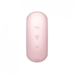 Воздушный клиторальный стимулятор с вибрацией Satisfyer Pro To Go 3 розовый