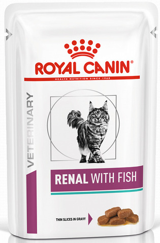 Royal Canin Renal влажный корм для кошек  с тунцом  (кусочки в соусе)  85 г