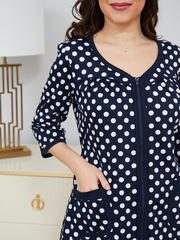 4595/1 Халат на молнии