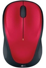 Мышь Logitech M235 910-002496 красный-черный