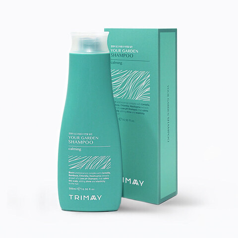 Шампунь безсульфатный биотиновый с экстрактом центеллы / Trimay Your Garden Shampoo Calming (Biotin)