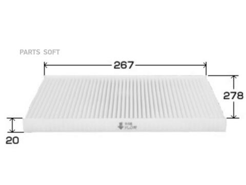 Фильтр салонный VIC  AC-209E