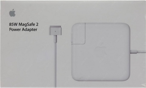 Оригинальный Адаптер питания Apple MagSafe 2 мощностью 85 Вт (для MacBook Pro с экраном Retina) / MD506Z (Retail)