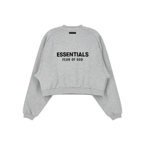 Свитшот Logo Crop Sweatshirt in Cotton-fleece