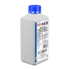 RatioDem WRP 1л Моющее средство с ополаскивающим эффектом 2 в 1 для пароконвектоматов UNOX, флакон 1 литр.