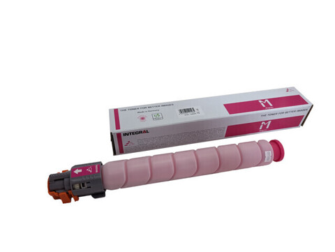 Тонер-картридж Integral для Ricoh MP C-306, 307, 406 с чипом красный