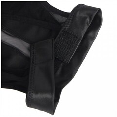 Кожаное платье Ohyeah с сетчатыми вставками, XL-2XL