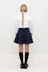 юбка  для девочки  К 7140/индиго
