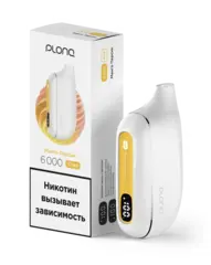 PLONQ MAX 6000 Манго Персик (Ч/З)