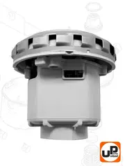 Двигатель электрический UNITED PARTS для пылесоса d135мм, высота 128мм, 1350Вт, 28000об/мин.