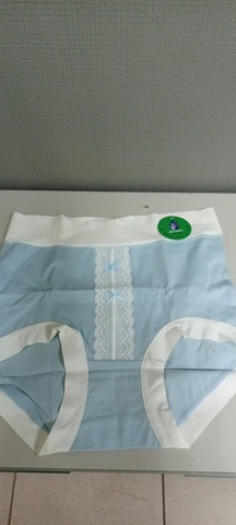 (0.2pv) MAIWEIS Женские трусики с высокой талией средне-синие средний размер