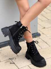 Ботинки зима нат. кожа по 6 пар (36-40)р./ 07-1