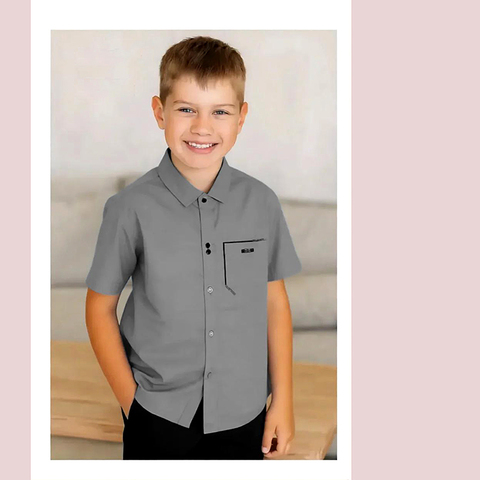 Рубашка мальчику (6-9) 251125-SD1001