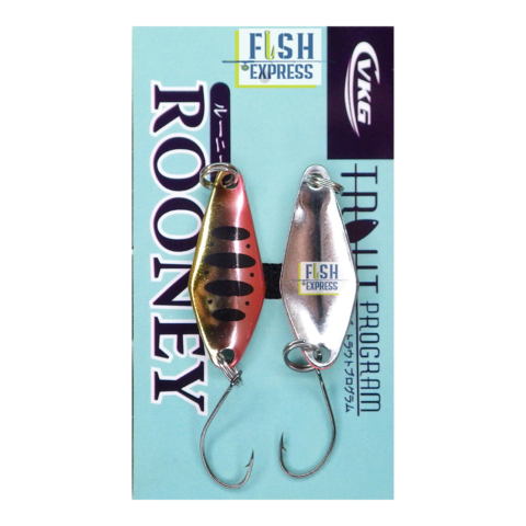 Блесна колеблющаяся на форель VKG ROONEY 1.8гр #002