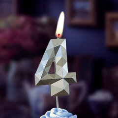 Свеча-цифра 