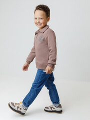 джемпер  для мальчика  КР 302798/капучино 1312 к638