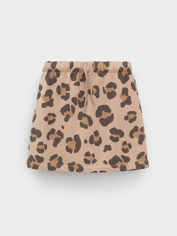 юбка  для девочки  КР 7154/бежевый С074 Н093 к665