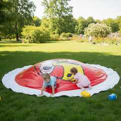 Надувная подушка для установки в грунт «Красная Птица», 8×8×2 м