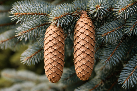 Ель колючая