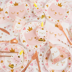 Тарелки Котенок Принцесса