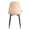 Стул Бриз/BREEZE (mod. 4724) металл черный /велюр песочный
