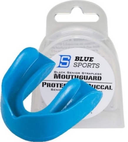 Капа BlueSports STRAPLESS MOUTHGUARD JUNIOR BLUE