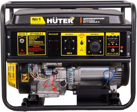 Генератор бензиновый Huter DY11000LX-3