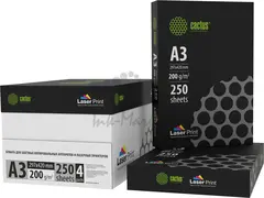 Бумага Cactus CS-LPA3200250 A3 марка A/200г/м2/250л./белый CIE170% для лазерной печати — фото 4