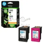 HP 300 Multipack 1x CC640EE Black + 1x CC643EE Color CN637EE
