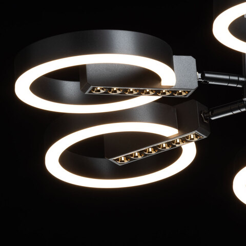 Потолочная светодиодная люстра De City Драйв 377014006