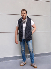 Жилет мужской SALE07  синий