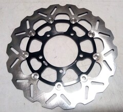 Передние тормозные диски ARASHI для Suzuki GSX-R 600/750 06-07, GSX-R 1000 05-08 / черные