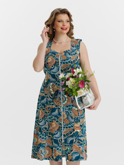 4538В Сарафан на молнии